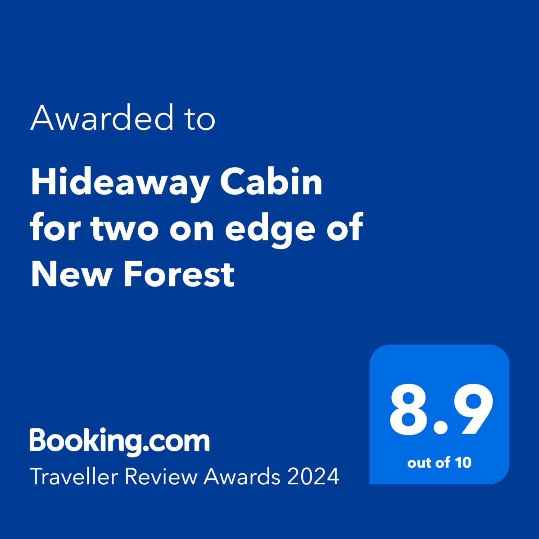 Hideaway Cabin For Two On Edge Of New Forest Hinton  Екстер'єр фото